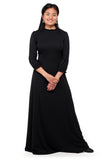 NEW! LORELEI (Style #139) - Ruffle Neck, Gathered 3/4 Sleeve Gown