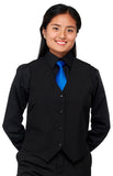 ISAIAH (Style #6711L) - Ladies Black Shirt, Vest, Tie Package