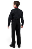 RYAN (Style #6712B) - Black Shirt Ensemble Package - Boys