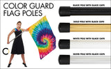 FP10 - Color Guard Practice Pole