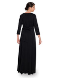 TAYLOR (Style #120) - Sweetheart Neckline, 3/4 Sleeve Dress