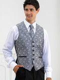 130V - Noah Paisley Jacquard Fullback Vest