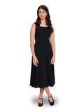 HANNAH (Style #400) - Scoop Neck Sleeveless Swing Dress