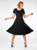 COURTNEY (Style #405) - Scoop Neck Short Sleeve Show Choir Dress