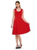 VIVIAN (Style #411) - Sweetheart Neck Shirred Strap Show Choir Dress