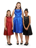 AUDREY (Style #425) - Boat Neck Sleeveless Show Choir Dress