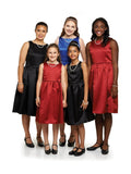 AUDREY (Style #425Y) - Boat Neck Sleeveless Show Choir Dress - Youth