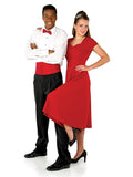 RACHEL (Style #443) - Sweetheart Neck Short Sleeve Show Choir Dress