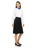 6201 - Ladies Below the Knee Tuxedo Skirt