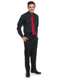 VINCENT (Style #6701) - Black Shirt With Dress Trousers Package