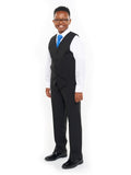 CHARLIE (Style #6705B) - Vest and Tie Ensemble Package - Boys