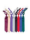 7650W - Deluxe Satin Pre-Knotted Windsor Ties