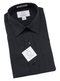 751-B - Black Laydown Collar Non-Pleated Dress Shirt - Boys *$15 Flash Sale ends 9/30/24!